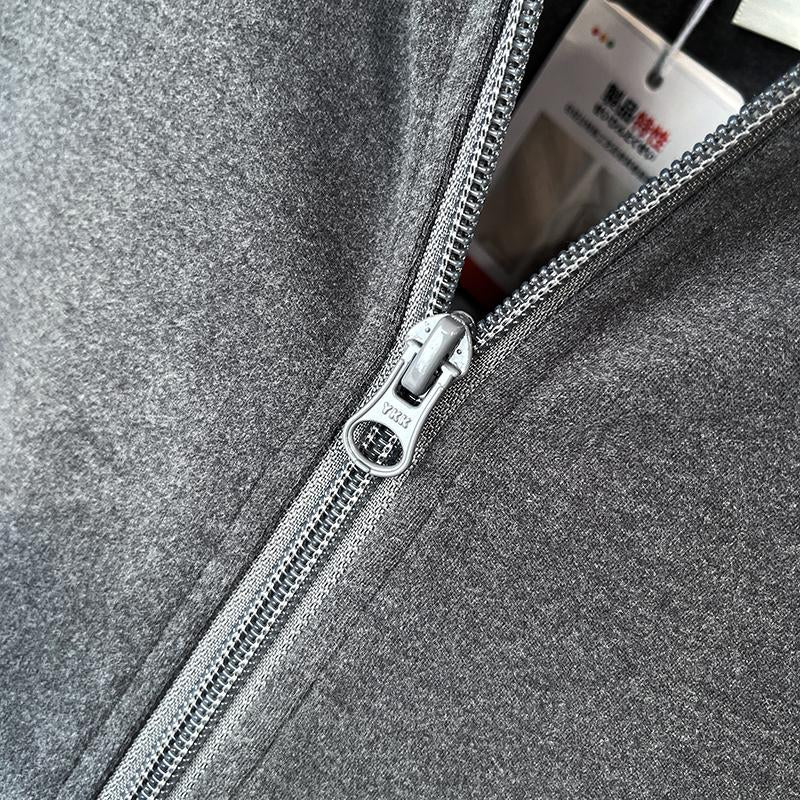 Women’s Minimal Zip Hoodie Cropped Jacket
