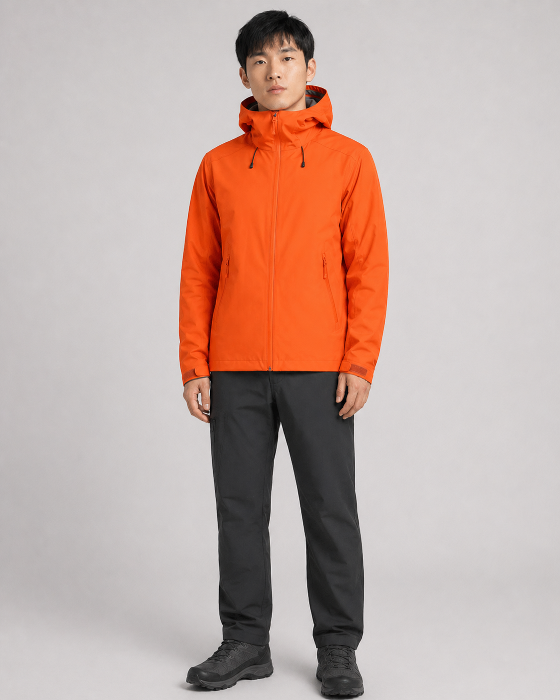 Urban Tech-Shell Lightweight Hooded Jacket