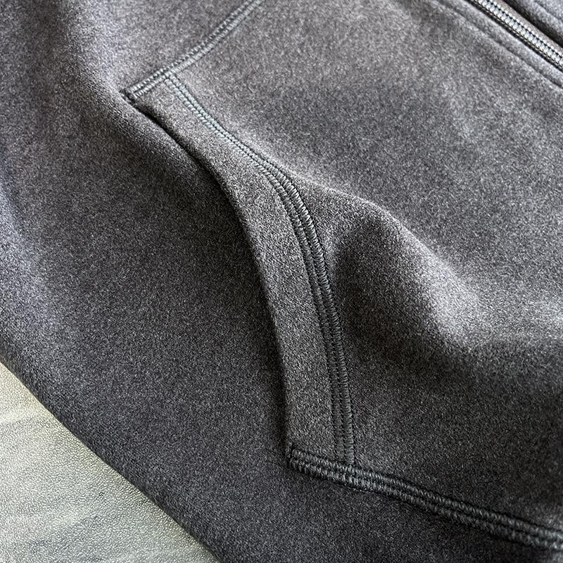 Women’s Minimal Zip Hoodie Cropped Jacket