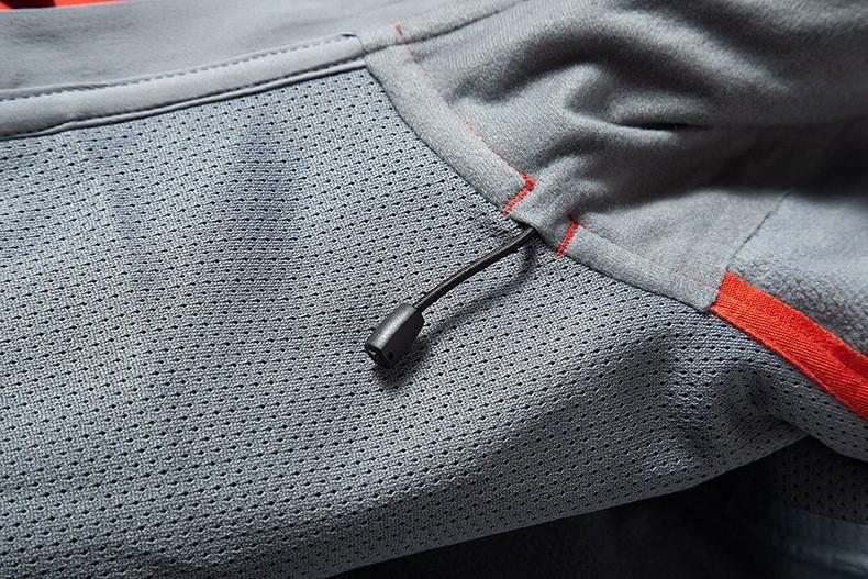 Colourblock Softshell Hooded Jacket