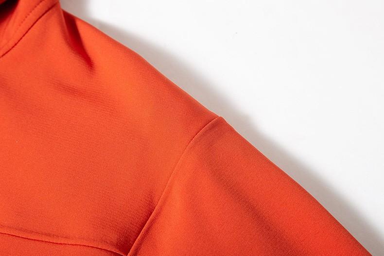 Colourblock Softshell Hooded Jacket