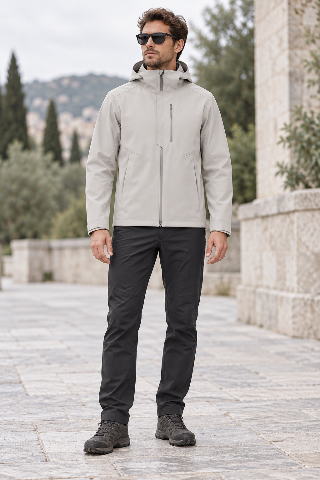 Core Motion Unisex Hooded Soft Shell Jacket