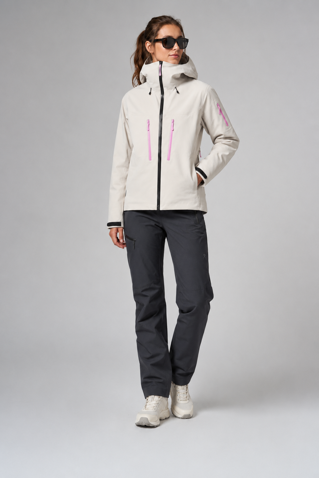 Unisex Lightweight Hooded Shell Jacket